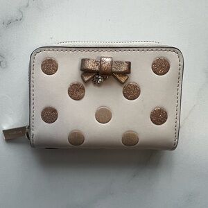 Kate Spade Wrapping Party small zip card case